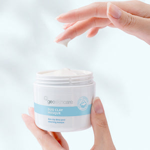 duo clay deep pore cleansing masque geoskincare